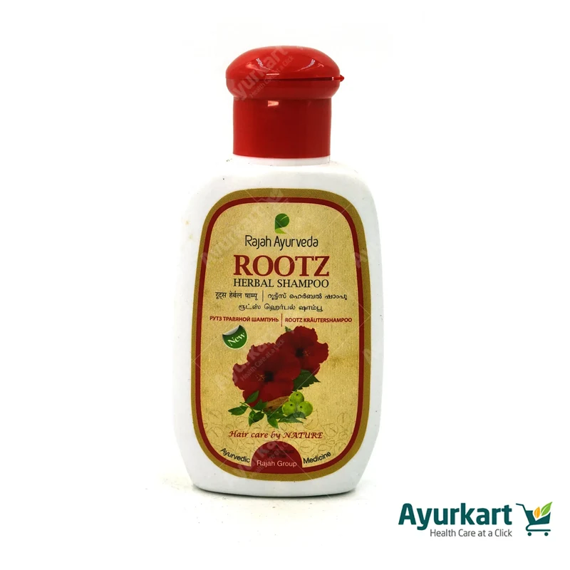 Rootz Herbal Shampoo - 100ml Rajah Ayurveda