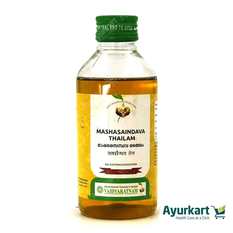 Mashasaindava Thailam - 200ML - Vaidyaratnam