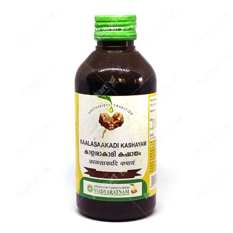 Kaalasaakadi Kashayam - 200ML - Vaidyaratnam