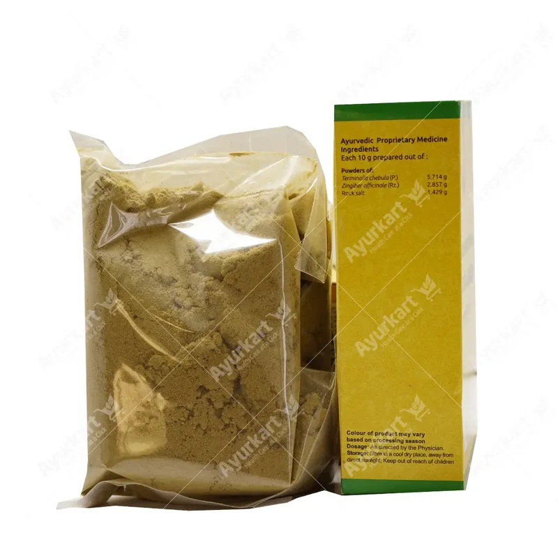 ABHAYADI CHOORNAM - 100G - VAIDYARATNAM (2 PACKS)