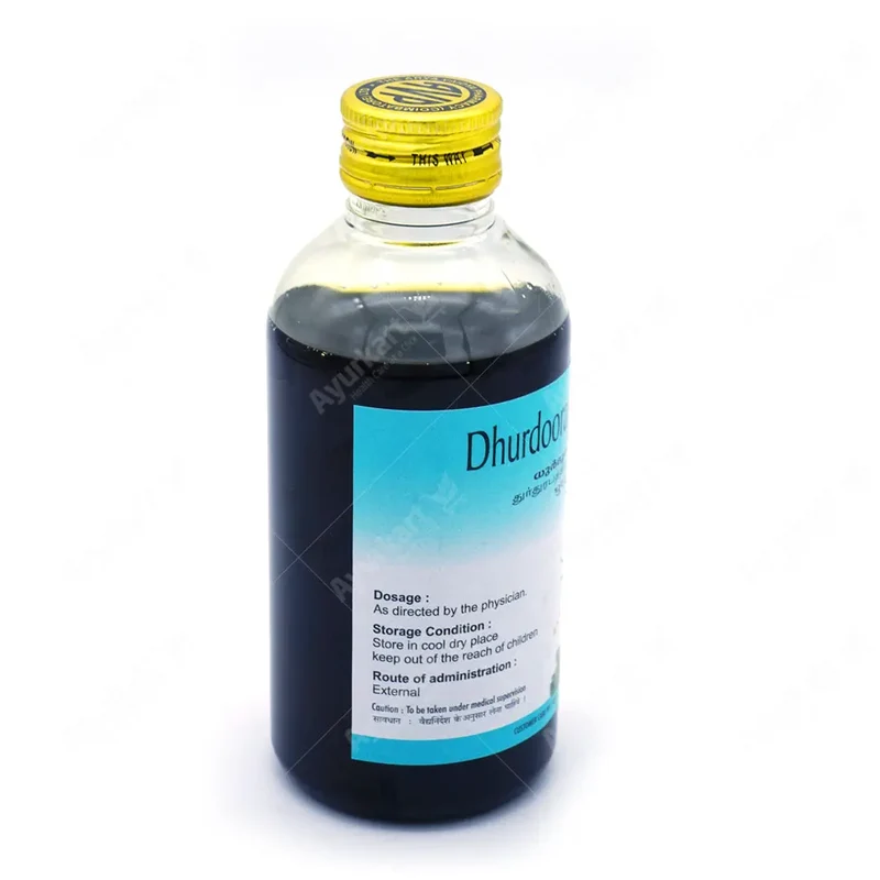 Dhurdhoorapathradi Coconut Oil 200ML - AVP Ayurveda