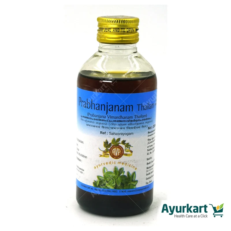 Prabhanjana Vimardhana Thailam 200ML - AVP Ayurveda