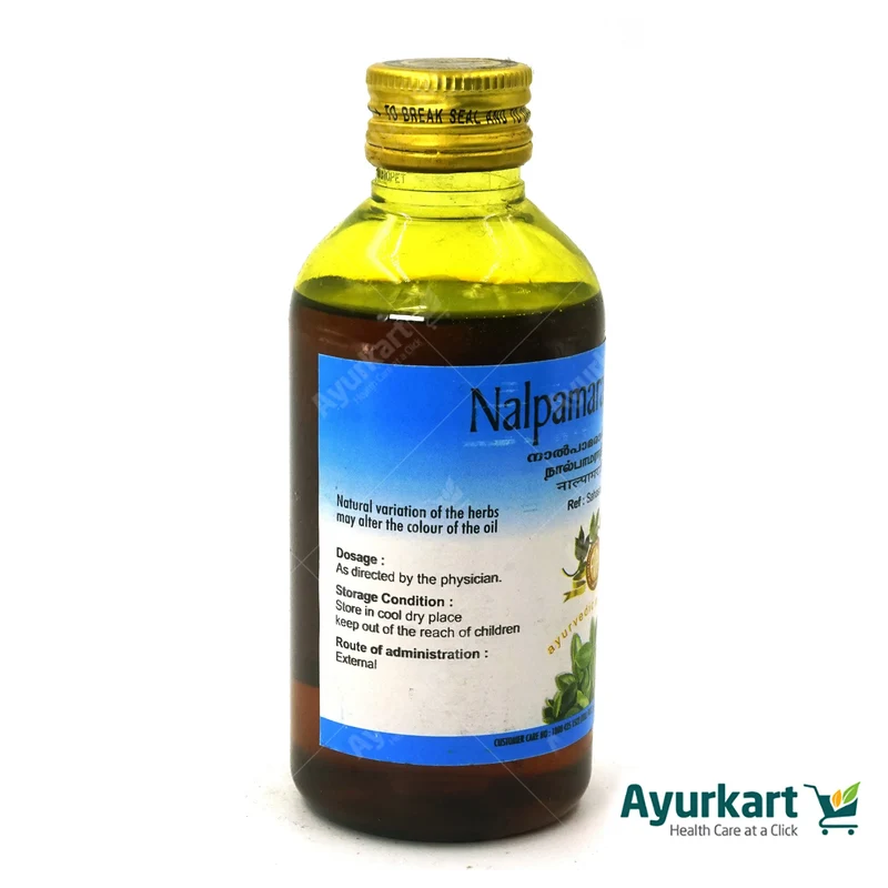 Nalpamaradi Tailam - 200ML - AVP Ayurveda