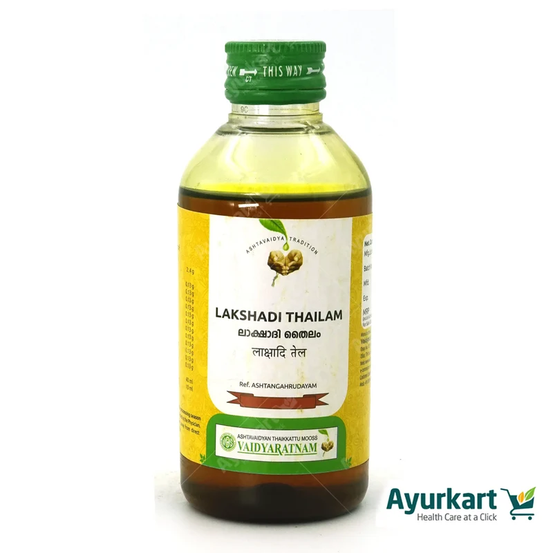 LAKSHADI THAILAM - 200ML - VAIDYARATNAM