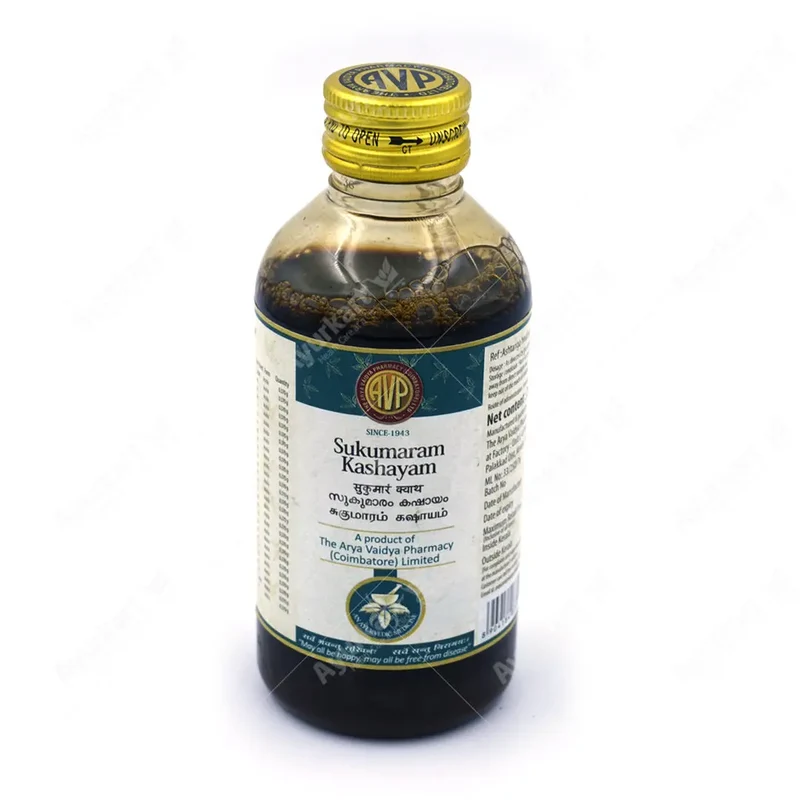 Sukumaram Kashayam - 200ML - AVP Ayurveda