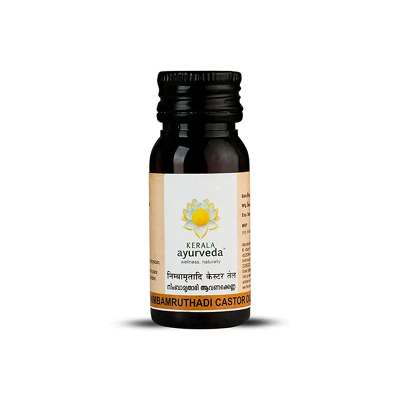 Nimbamruthadi Castor Oil - 30ML - Kerala Ayurveda