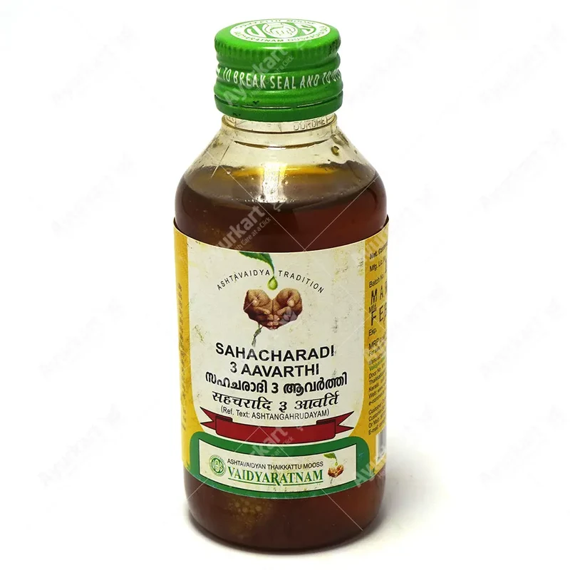 Sahacharadi 3 Aavarthi - 100ML - Vaidyaratnam