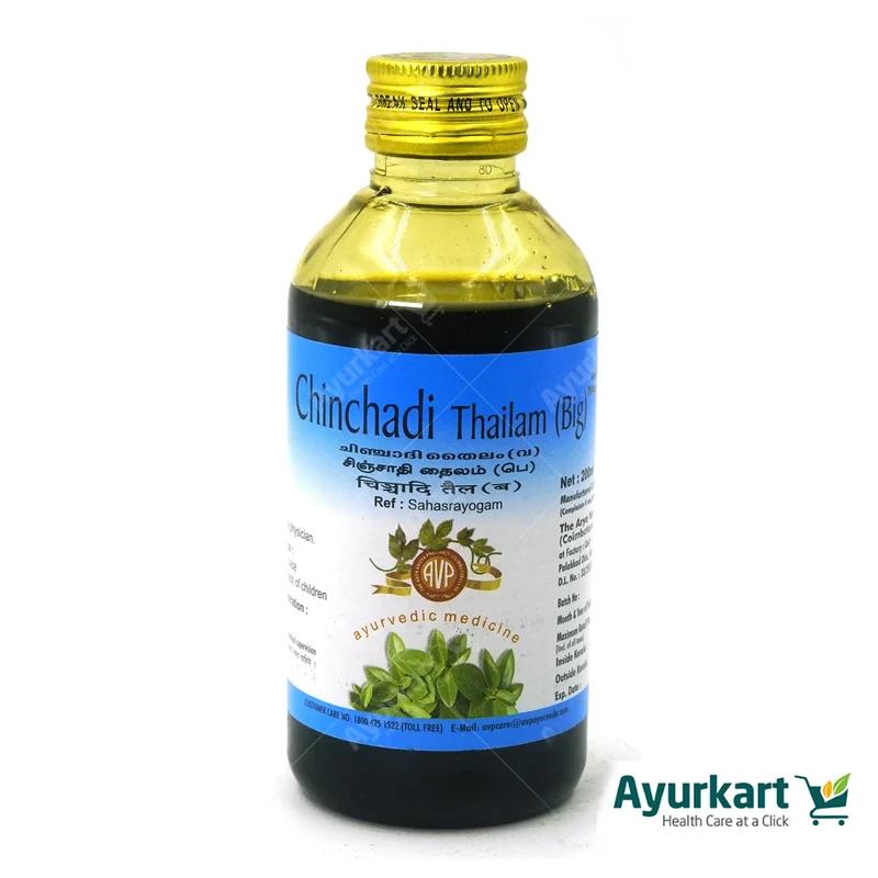 Chinchadi Thailam - (B) 200ML - AVP Ayurveda