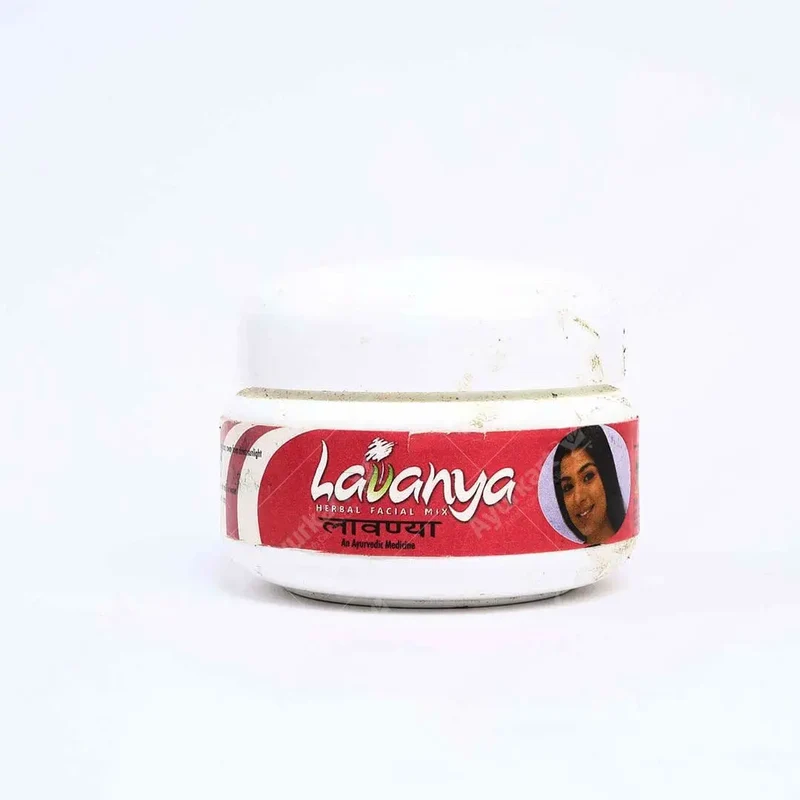 Lavanya Herbal Facial Mix - 75G - AVP Ayurveda