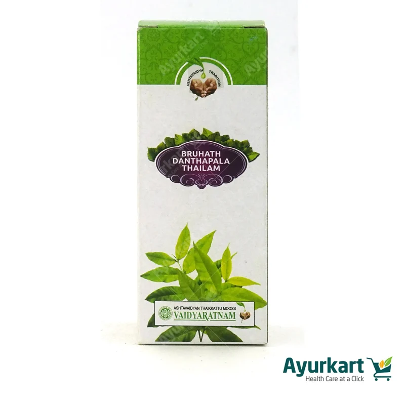 Bruhath Danthapala Thailam - 100 Ml - Vaidyaratnam