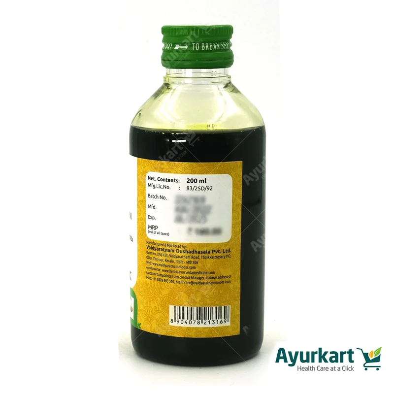 Kayathirumeni Thailam - 200ML - Vaidyaratnam
