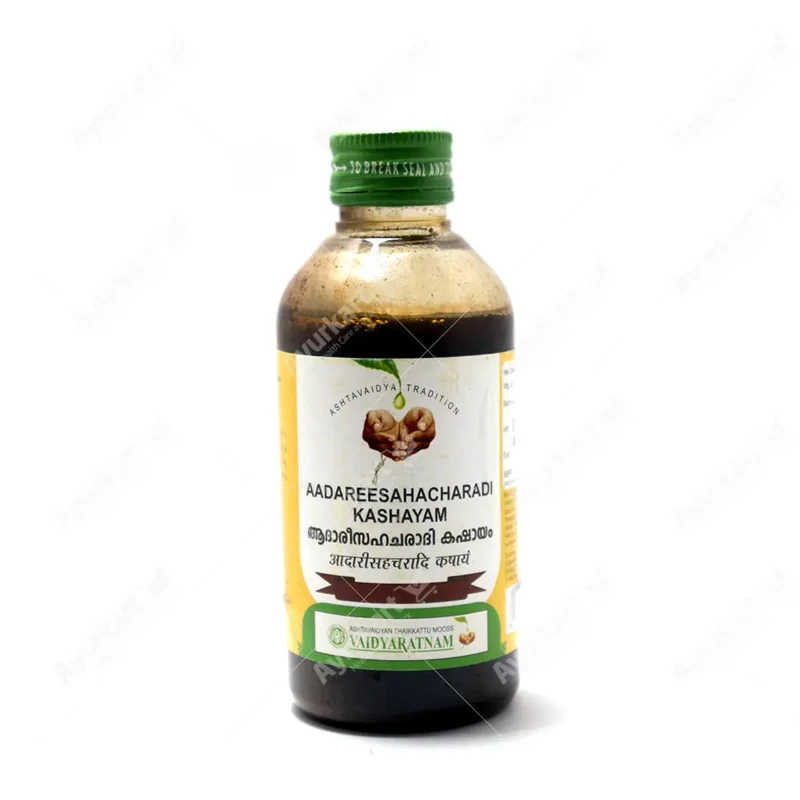 Aadareesahacharadi Kashayam – Vaidyaratnam – 200ml