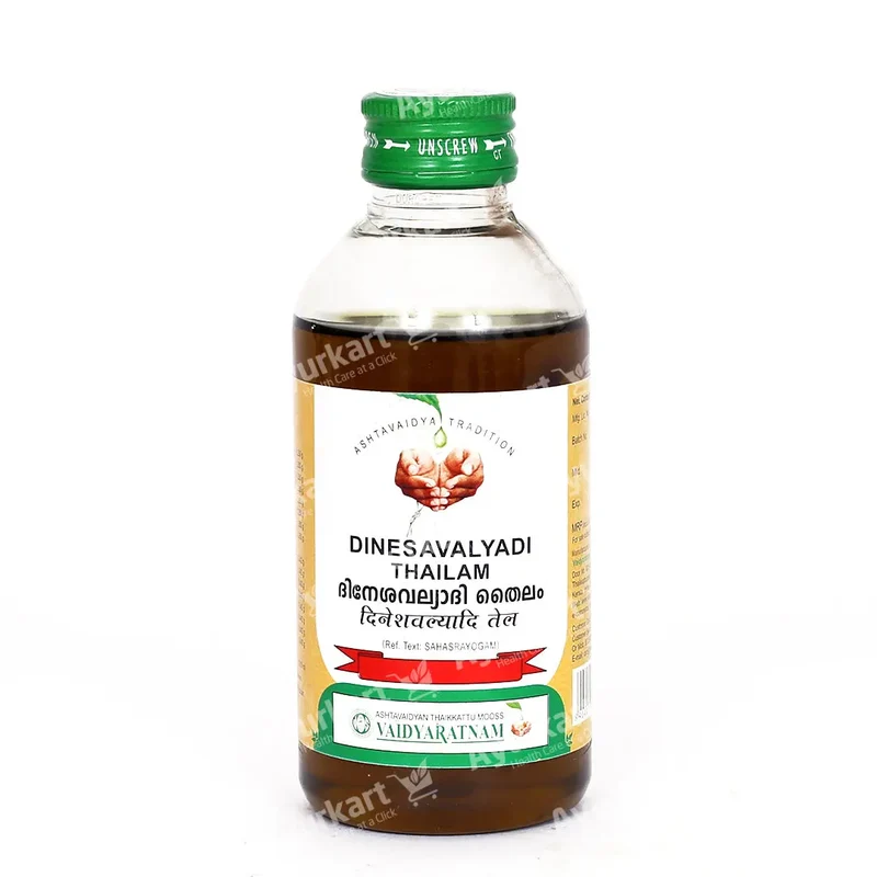 Dinesavalyadi Thailam - 200ML - Vaidyaratnam