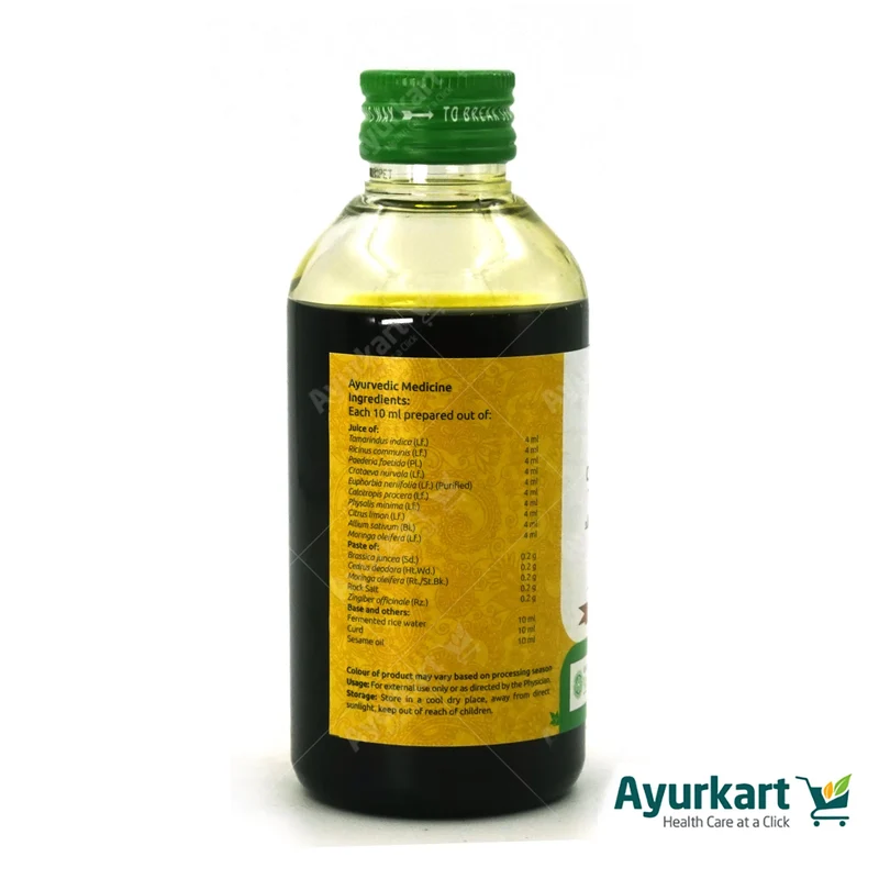 Chinchadi Thailam - 200ML - Vaidyaratnam