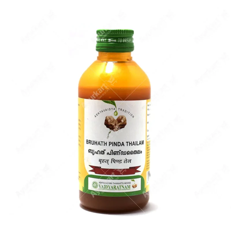 Bruhath Pinda Thailam - 200ML - Vaidyaratnam