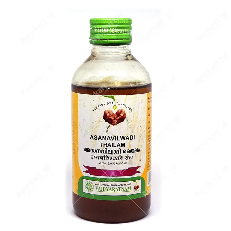 Asanavilwadi Thailam - 200ML - Vaidyaratnam