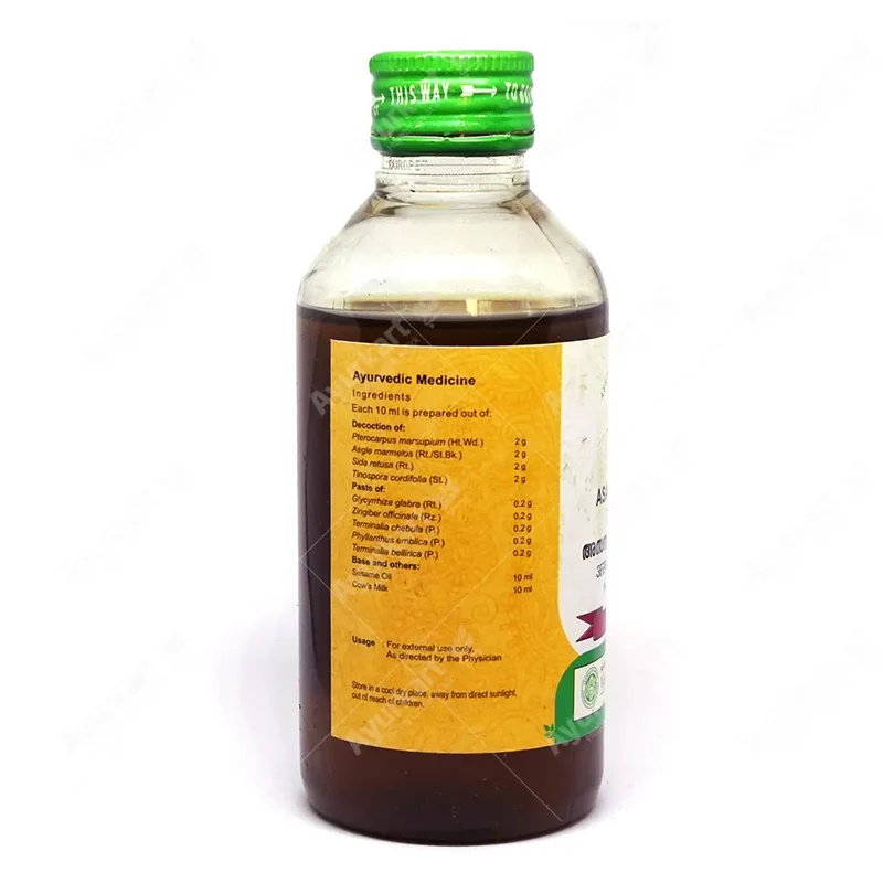 Asanavilwadi Thailam - 200ML - Vaidyaratnam