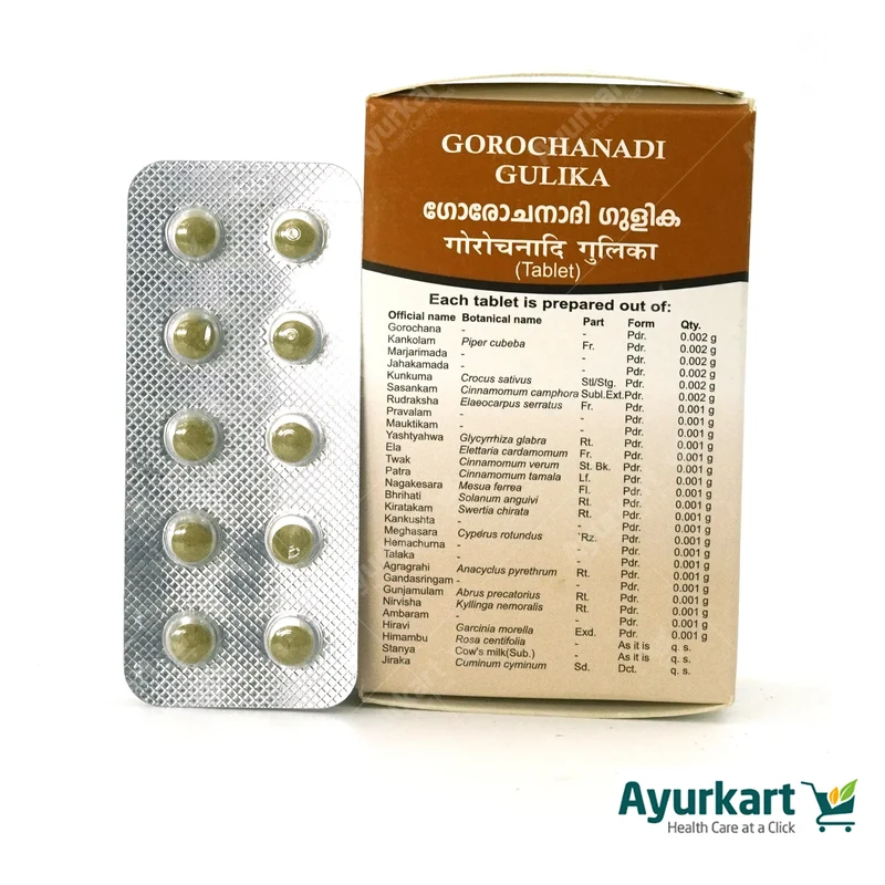Gorochanadi Gulika - 100Nos - Kottakkal