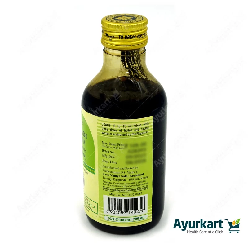 Varadi Kashayam - Kottakkal | Ayurvedic Support for Obesity and Anemia