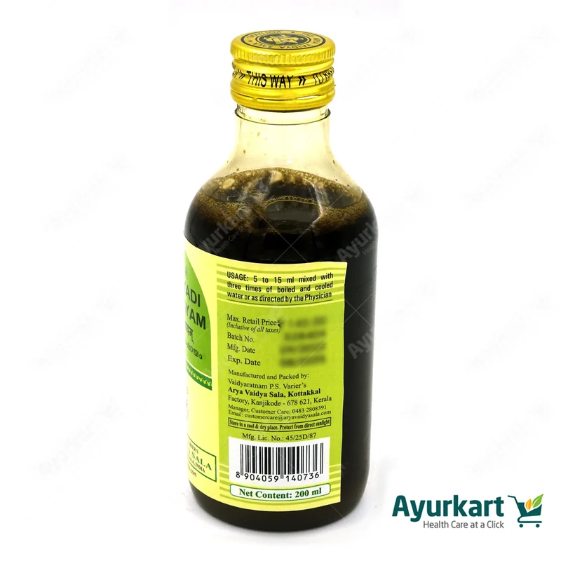 Vairyadi kashayam - 200ML - Kottakkal