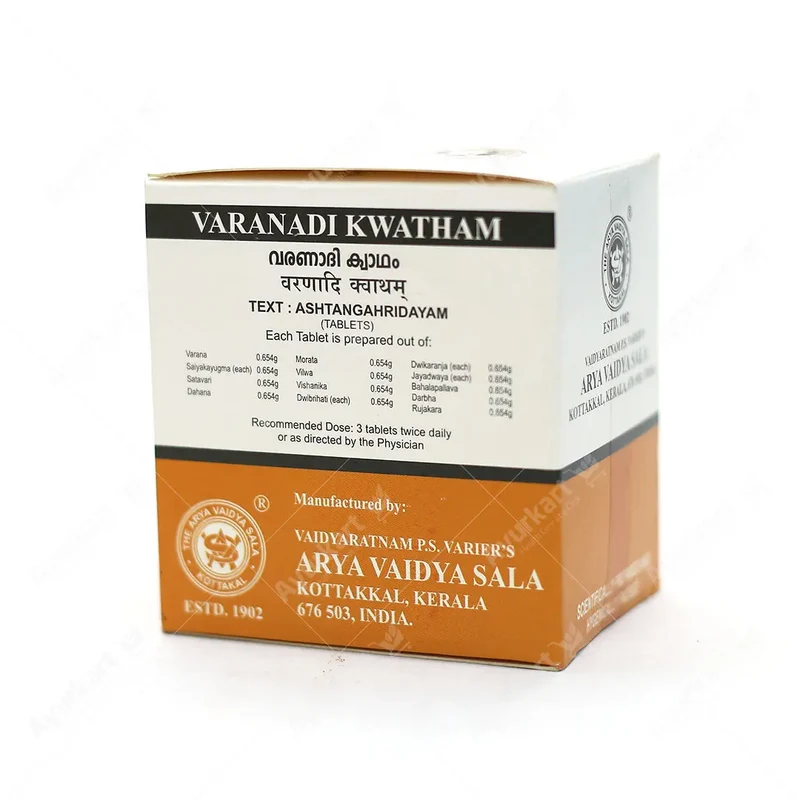 Varanadi Kwatham (Tablet) - 100Nos - Kottakkal