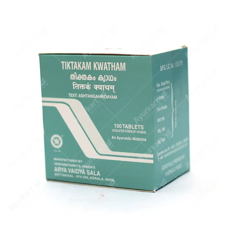Tiktakam kwatham (Tablet) - Kottakkal