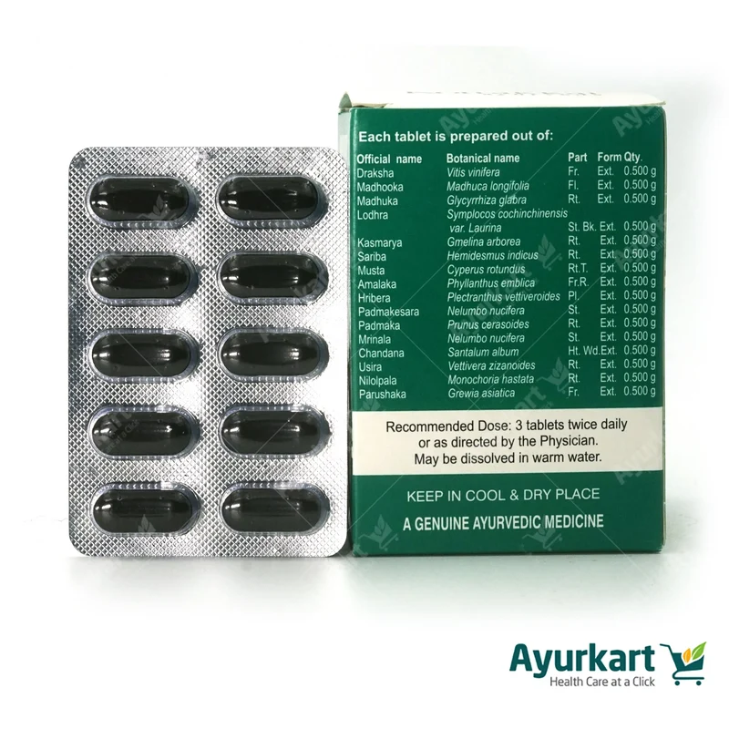 Drakshadi Kwatham -Tablet - 100Nos - Kottakkal Ayurveda
