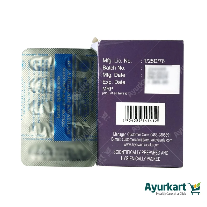 Balajirakadi kwatham -Tablet - 100Nos - Kottakkal
