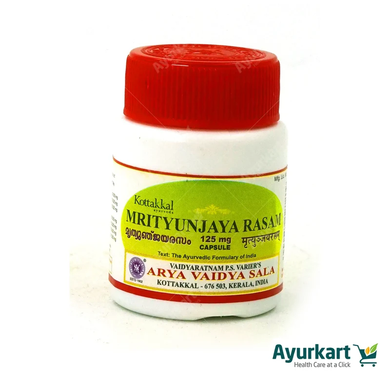 Mrityunjayarasam Capsule - Kottakkal Ayurveda - 30Nos