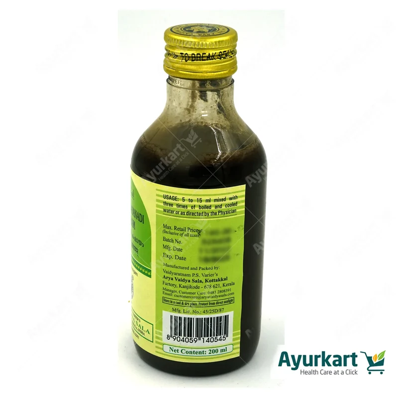 Dhanadanayanadi Kashayam - 200ML - Kottakkal