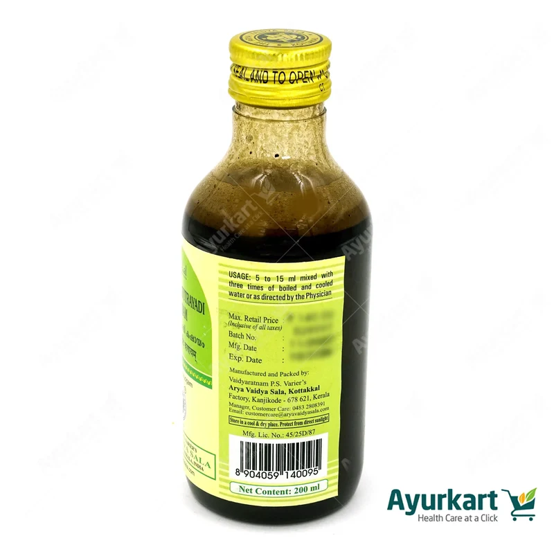 Dasamulakatutrayadi Kashayam - 200ML - Kottakkal