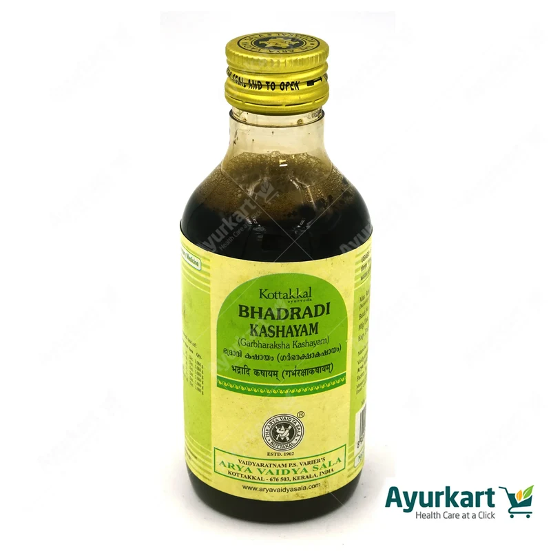 Bhadradi Kashayam (Garbharaksha Kashayam) - - 200ML - Kottakkal