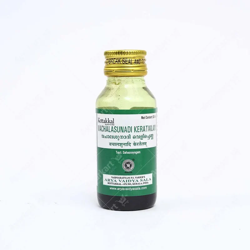 Vachalasunadi Kera Tailam - 50 ml - Kottakkal
