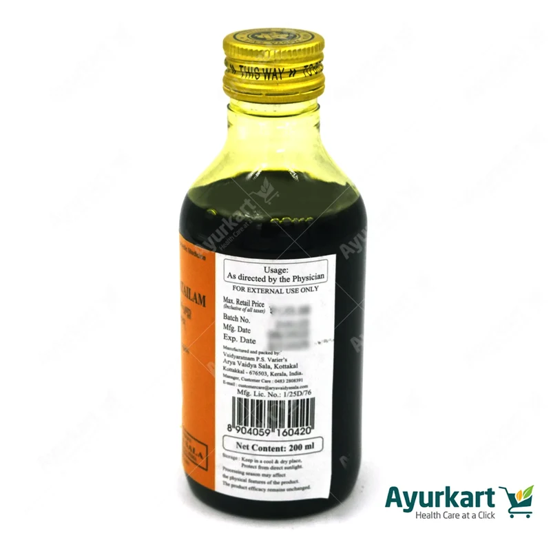 Jathyadi Kera Tailam - 200ML - Kottakkal