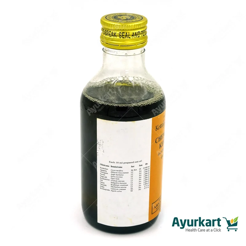 Chemparuthyadi Kera Tailam - Kottakkal -200ML