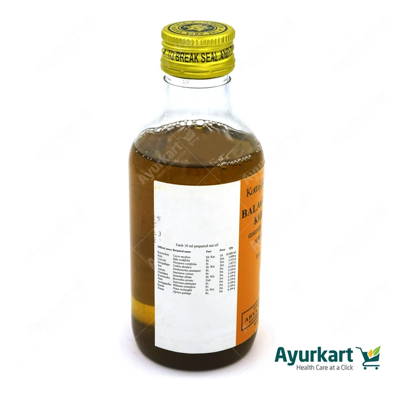 Balaguluchyadi Kera Tailam - 200ML - Kottakkal