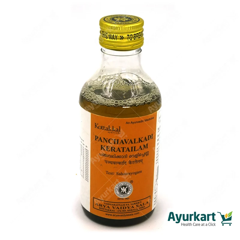 Panchavalkadi Kera Tailam - Kottakkal Ayurveda - 200ML