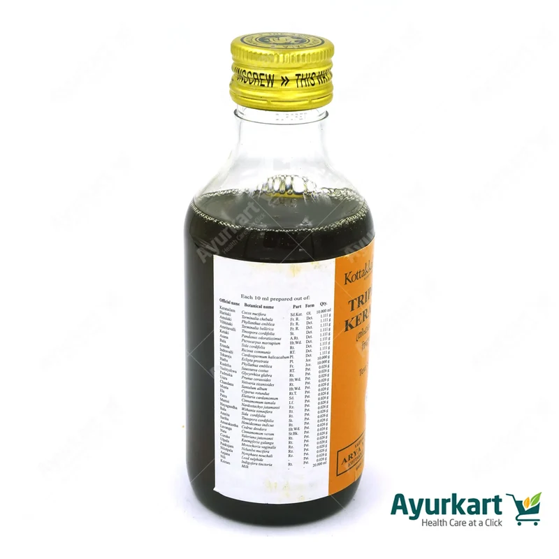 Triphaladi Kera Tailam - Kottakkal - 200ML