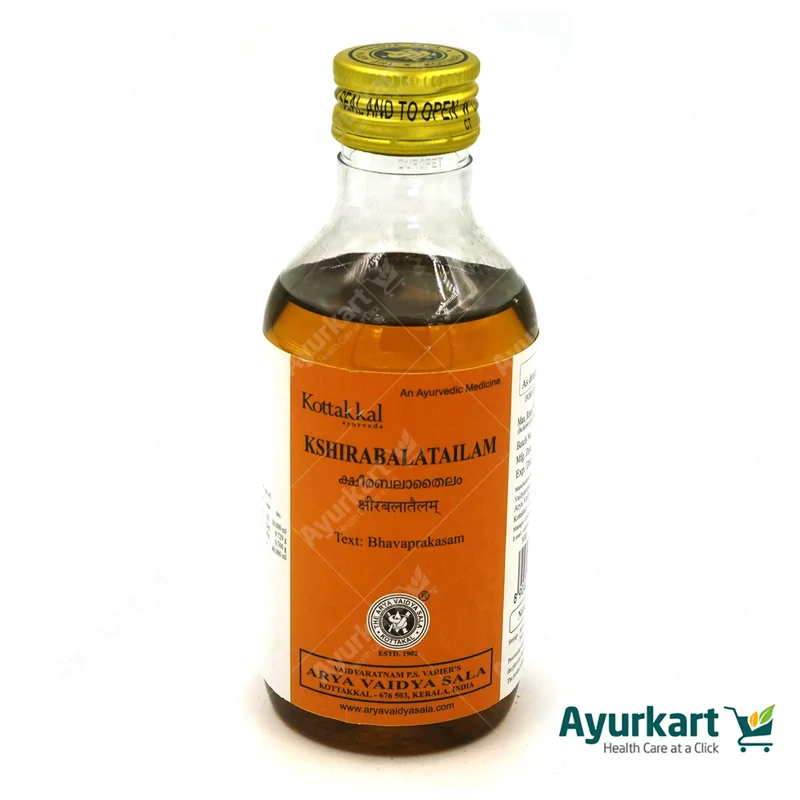 Kshirabala Tailam - Kottakkal Ayurveda - 200ML