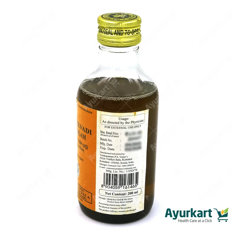 Asanavilvadi Kera Tailam - 200ML - Kottakkal