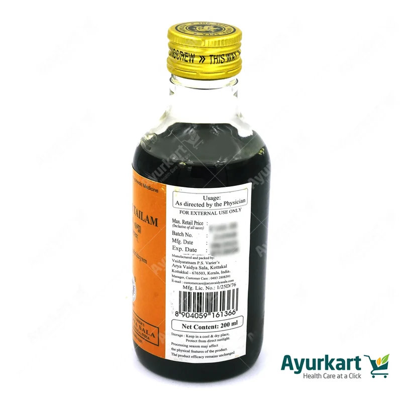 Surasadi Tailam - 200ML - Kottakkal