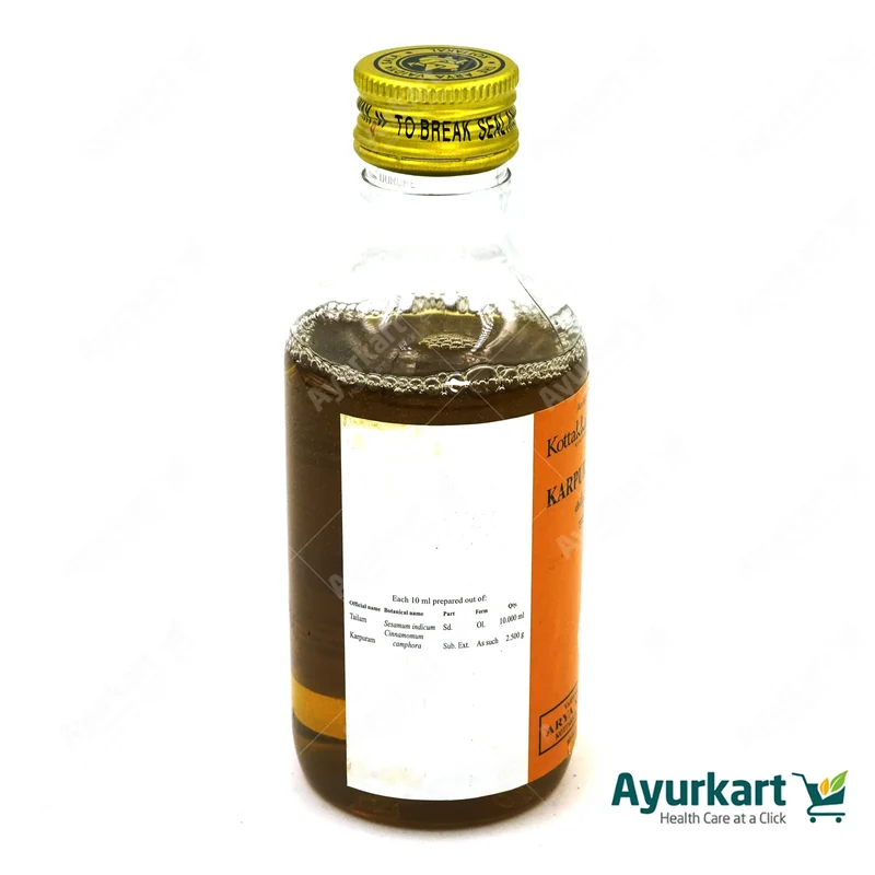 Karpuradi Tailam Kottakkal Ayurveda