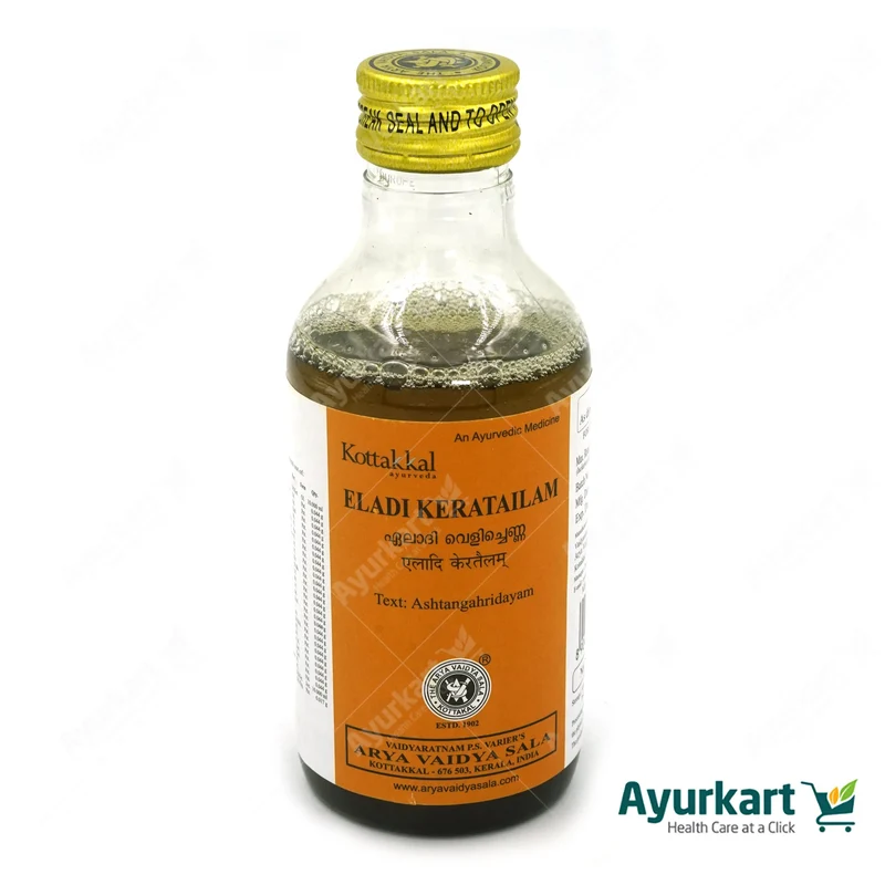 Eladi Kera Tailam - Kottakkal Ayurveda - 200ML