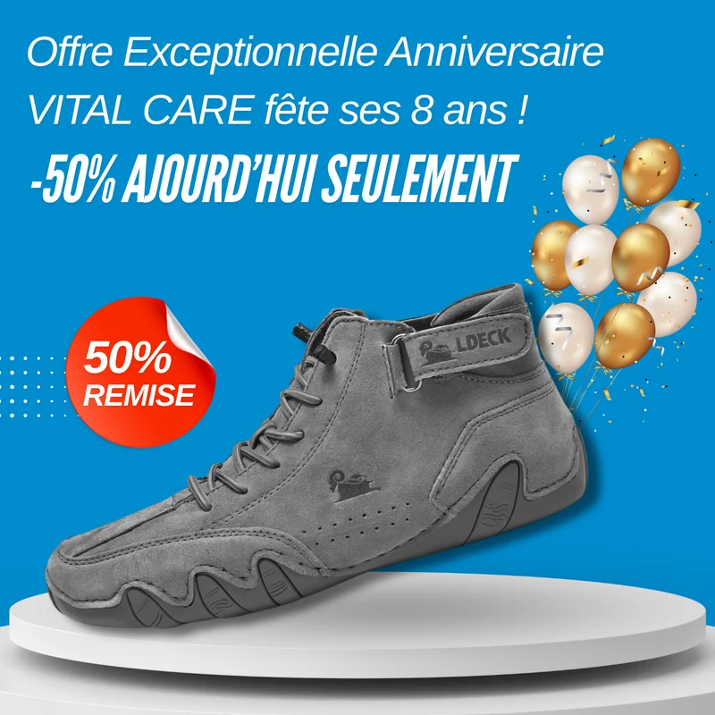 VITAL CARE LDECK PRO | Chaussures orthopédiques pour un confort quotidien