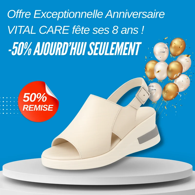 VITAL CARE - Harmonie | Sandales orthopédiques pour un confort quotidien