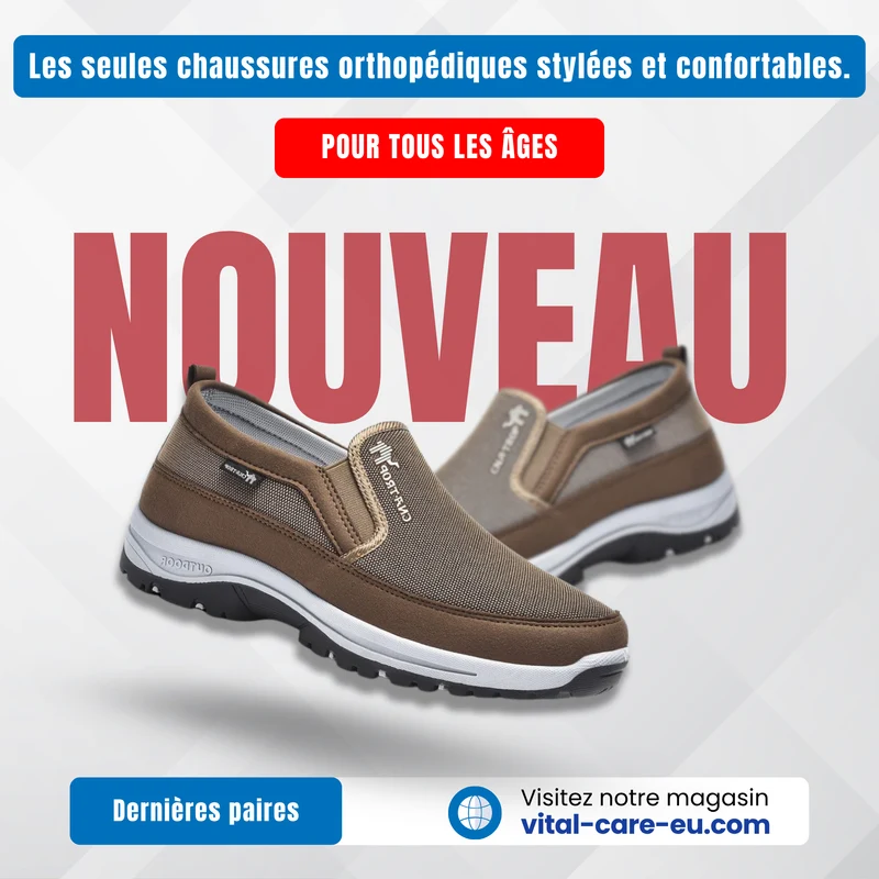 VITAL CARE | Chaussures orthopédiques pour un confort quotidien