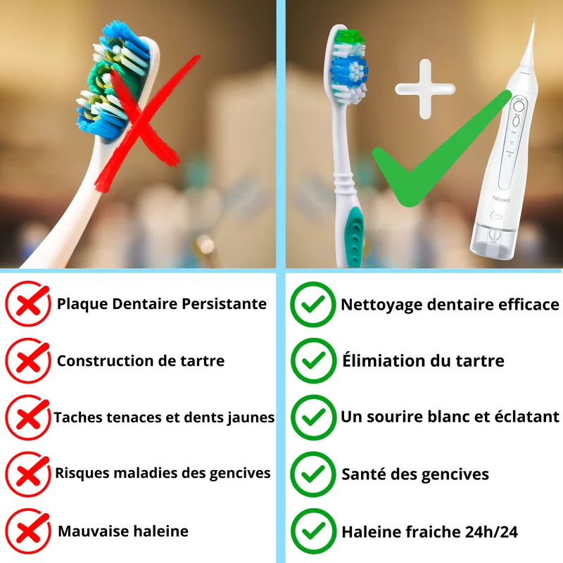 VITAL CARE | Jet dentaire : Un blanchiment et un nettoyage efficaces
