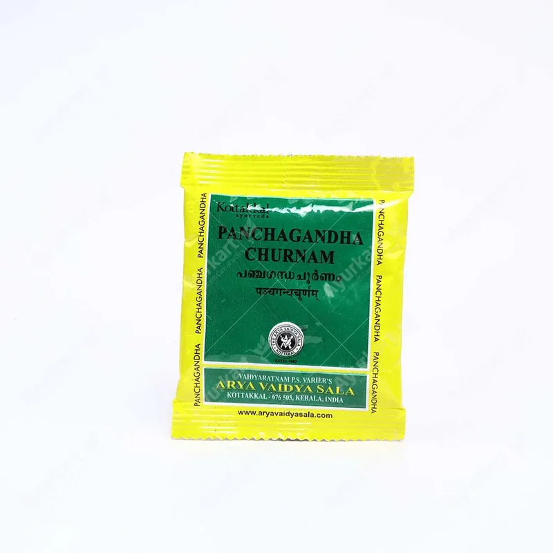 Panchagandha Churnam – Kottakkal Arya Vaidya Sala – 10gm × 10 Pack