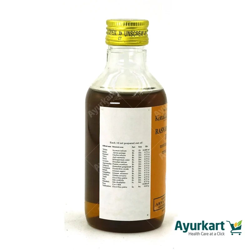 Rasnadasamuladi Tailam - 200ML - Kottakkal