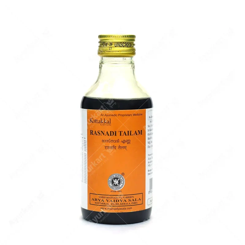 Rasnadi Tailam – Kottakkal Arya Vaidya Sala – 200ml